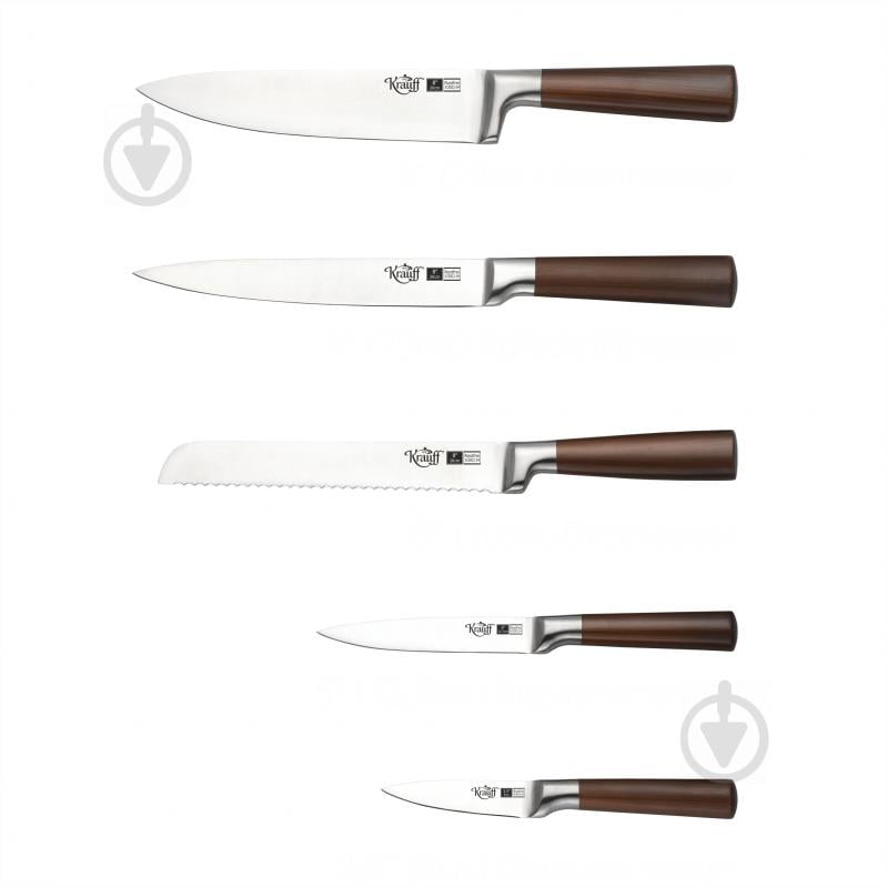 Набір ножів у колоді 6 предметів 26-288-002 Krauff - фото 2