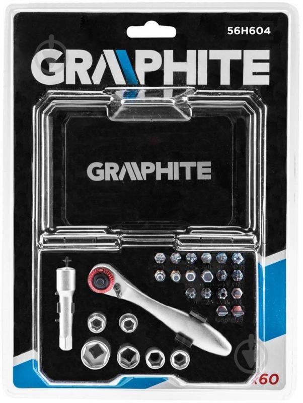 Набор бит GRAPHITE 26 шт. 56H604 - фото 2