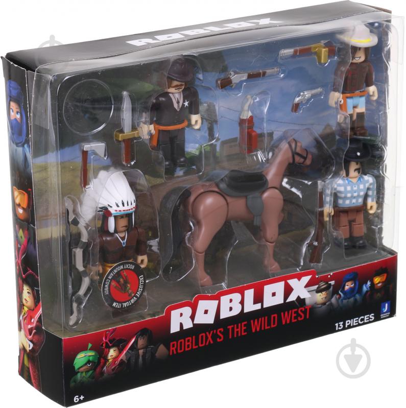 Набір фігурок Jazwares Roblox Multipack Roblox's The Wild West W9 ROB0397 - фото 1