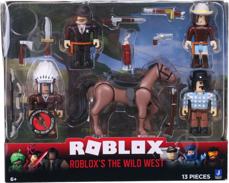 Набір фігурок Jazwares Roblox Multipack Roblox's The Wild West W9 ROB0397 - фото 18