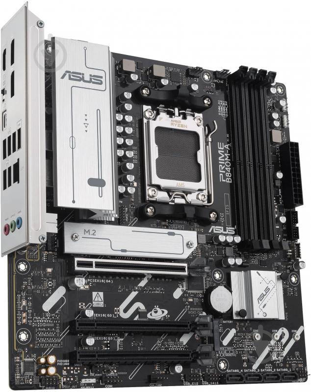 Материнська плата Asus 90MB1J10-M0EAYC (Socket AM5, AMD B840, micro ATX) - фото 3