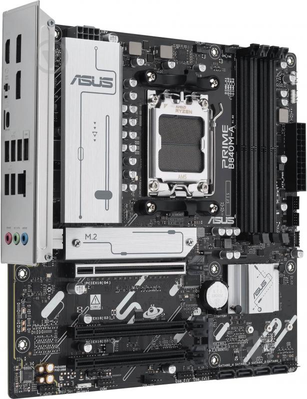 Материнська плата Asus 90MB1J10-M0EAYC (Socket AM5, AMD B840, micro ATX) - фото 2