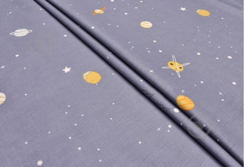 Наволочка бязь 17-0429 Space 70x70 см мульті MirSon - фото 4