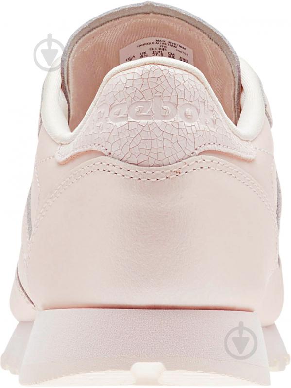 Кроссовки Reebok CL LTHR CN5467 р.40 розовый - фото 4