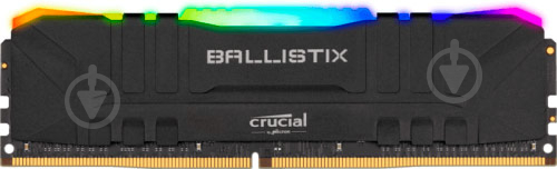 Оперативная память Crucial DDR4 SDRAM 16 GB (1x16GB) 3200 MHz (BL16G32C16U4BL) Ballistix RGB - фото 1