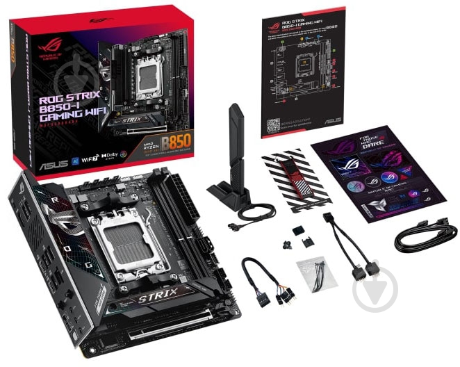 Материнская плата Asus 90MB1K30-M0EAY0 (Socket AM5, AMD B850, mini ITX) - фото 10