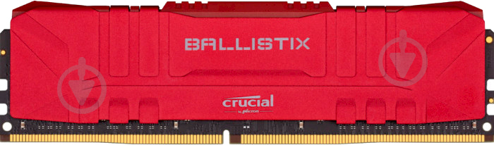 Оперативна пам'ять Crucial DDR4 SDRAM 16 GB (1x16GB) 3600 MHz (BL16G36C16U4R) Ballistix Red - фото 1