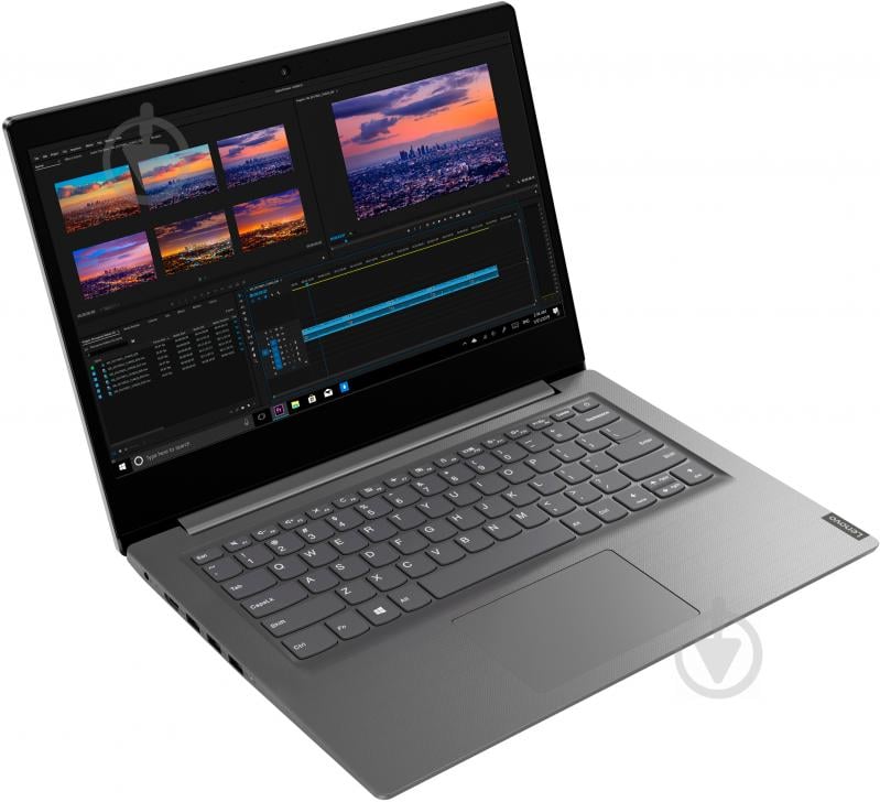 Ноутбук Lenovo V14 14 (82C400S4RK) iron grey - фото 2