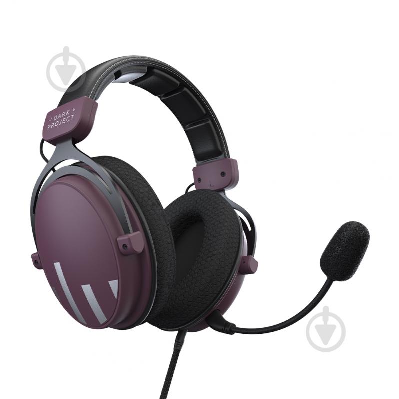 Гарнітура ігрова Dark Project HS4 Wired black (DPO-HS-5004) - фото 3