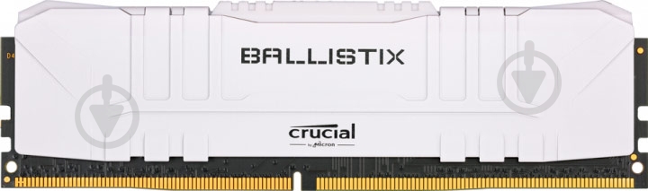 Оперативная память Crucial DDR4 SDRAM 8 GB (1x8GB) 2666 MHz (BL8G26C16U4W) Ballistix White - фото 1