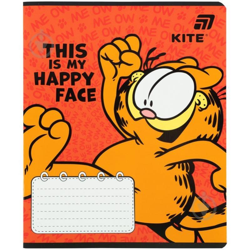 Тетрадь Garfield 18 лист. линия GF26-237 KITE - фото 2