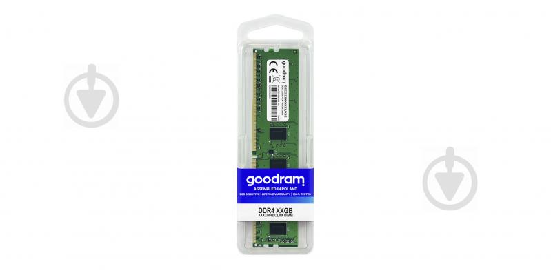 Оперативна пам'ять Goodram DDR4 SDRAM 16 GB (1x16GB) 2666 MHz (GR2666D464L19S/16G) Retail - фото 2