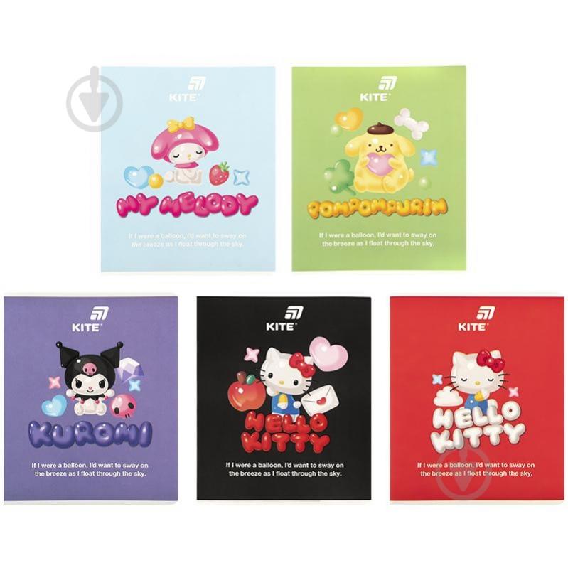 Тетрадь Hello Kitty 24 лист. клетка HK26-238-2 KITE - фото 1