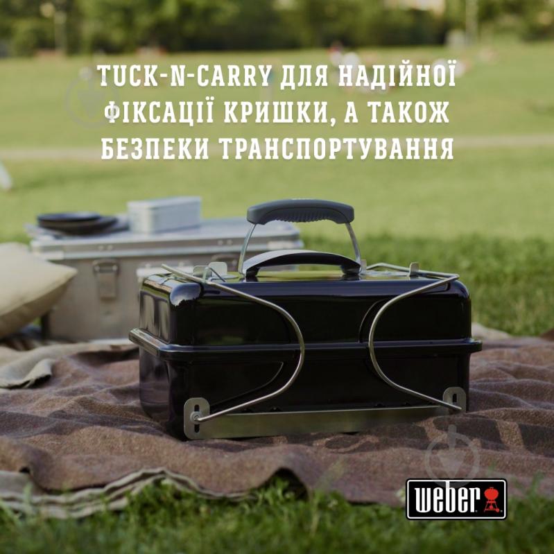 Гриль вугільний Weber Go-Anywhere 1131004 - фото 4