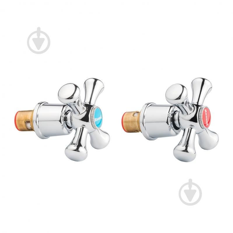 Ручка Kroner с крае-буксой для смесителяKRM - C985 (пара) - фото 1