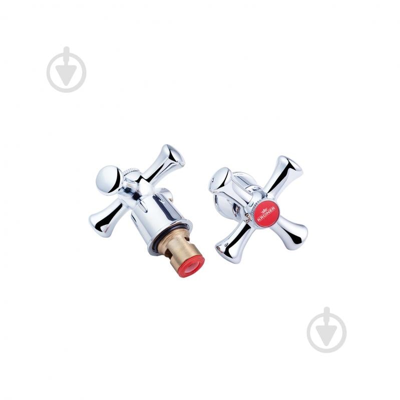 Ручка Kroner с крае-буксой для смесителяKRM - C985 (пара) - фото 5