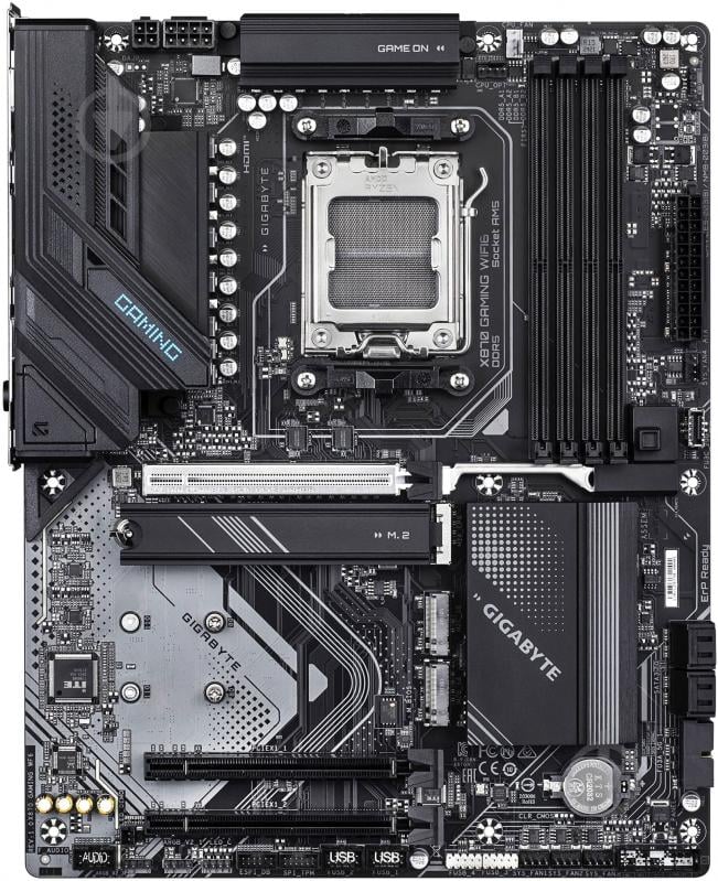 Материнская плата Gigabyte X870_GAMING_WF6 (Socket AM5, AMD X870, ATX) - фото 1 Материнская плата Gigabyte X870_GAMING_WF6 (Socket AM5, AMD X870, ATX) - фото 1