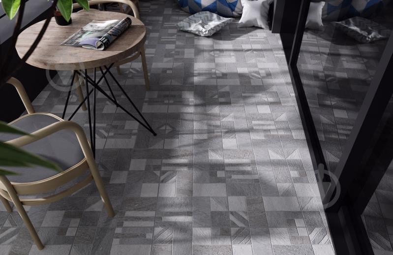 Плитка Golden Tile Misto Mattone gray 3F2830 40x40 см - фото 3