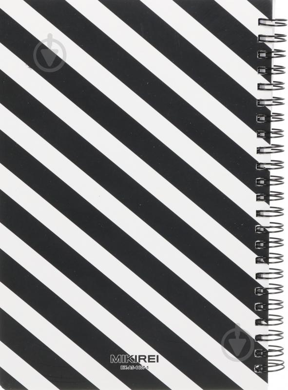 Блокнот Черно-белый ананас 14,5х21 см Mikirei - фото 2