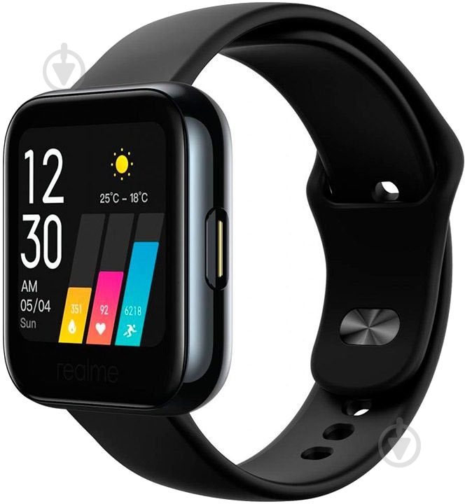 Смарт-годинник realme Watch black (RMA161) - фото 2