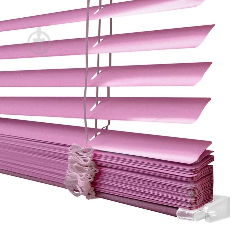 Жалюзі Rollotex алюмінієві горизонтальні з фіксацією 80х150 см Рожеві брашовані - фото 2 Жалюзі Rollotex алюмінієві горизонтальні з фіксацією 80х150 см Рожеві брашовані - фото 2