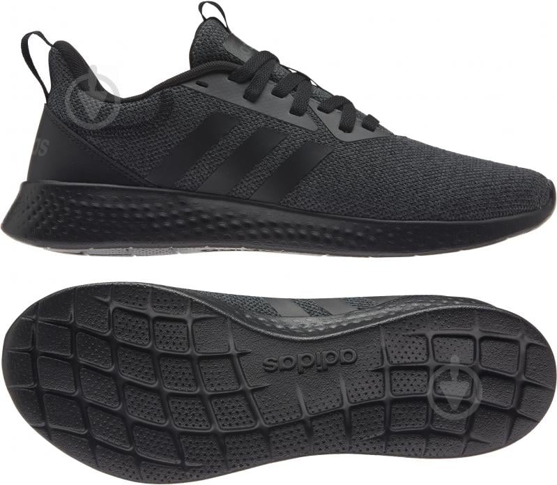 Кроссовки мужские демисезонные Adidas PUREMOTION MEN FX8923 р.40 2/3 черные - фото 6