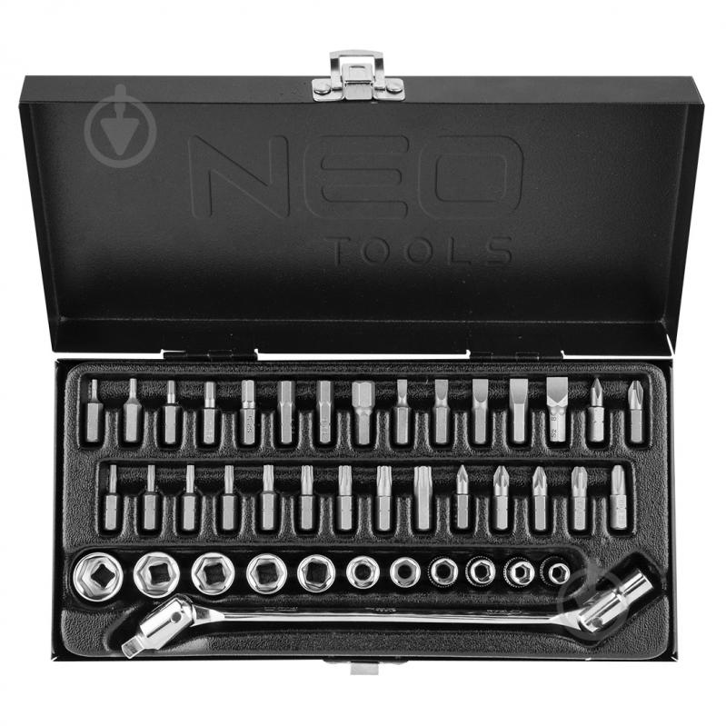 Набор головок NEO tools 41 шт. 08-603 - фото 1 Набор головок NEO tools 41 шт. 08-603 - фото 1