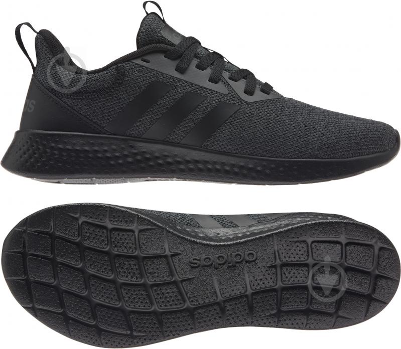 Кросівки чоловічі демісезонні Adidas PUREMOTION MEN FX8923 р.41 1/3 чорні - фото 6