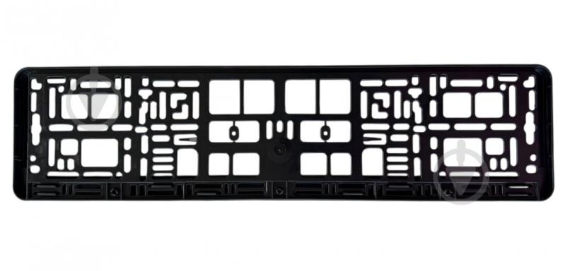 Рамка под номерной знак Poputchik с буквами Mitsubishi - фото 3 Рамка под номерной знак Poputchik с буквами Mitsubishi - фото 3