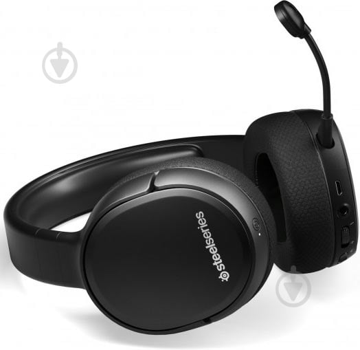 Наушники SteelSeries Arctis 1 Wireless for PS5 black (SS61519) - фото 3 Наушники SteelSeries Arctis 1 Wireless for PS5 black (SS61519) - фото 3