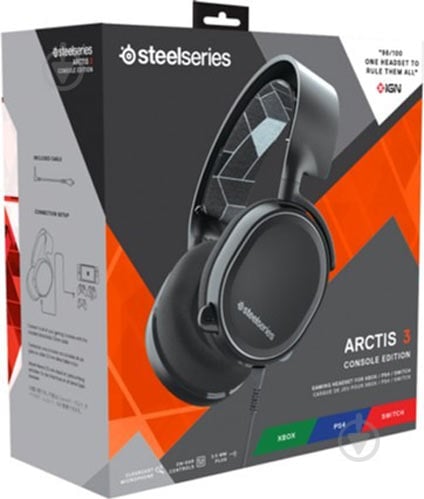 Наушники SteelSeries Arctis 3 for PS5 black (SS61501) - фото 6