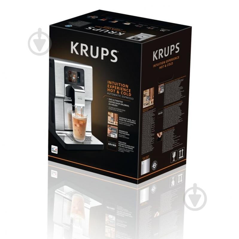 Кофемашина Krups Intuition Experience Hot&Cold EA879NE0 - фото 2 Кофемашина Krups Intuition Experience Hot&Cold EA879NE0 - фото 2