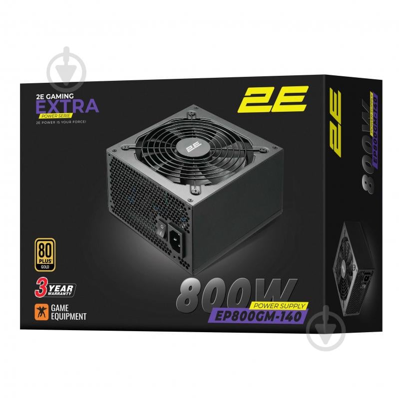 Блок питания 2E GAMING Extra Power 2E-EP800GM-140 800 Вт - фото 10