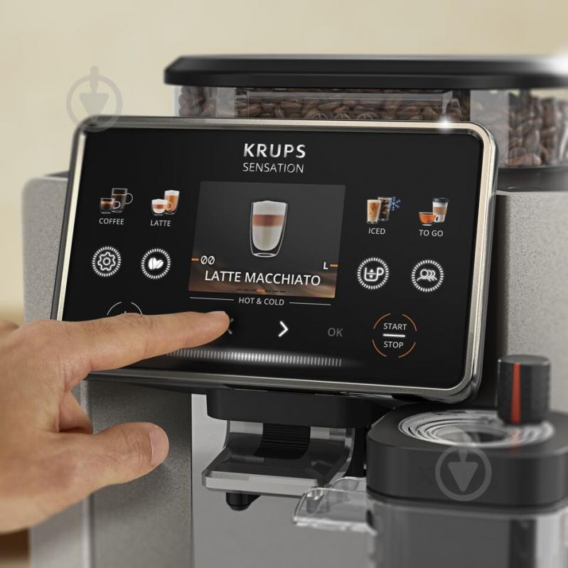 Кофемашина Krups Sensation Elite EA917EE0 - фото 14