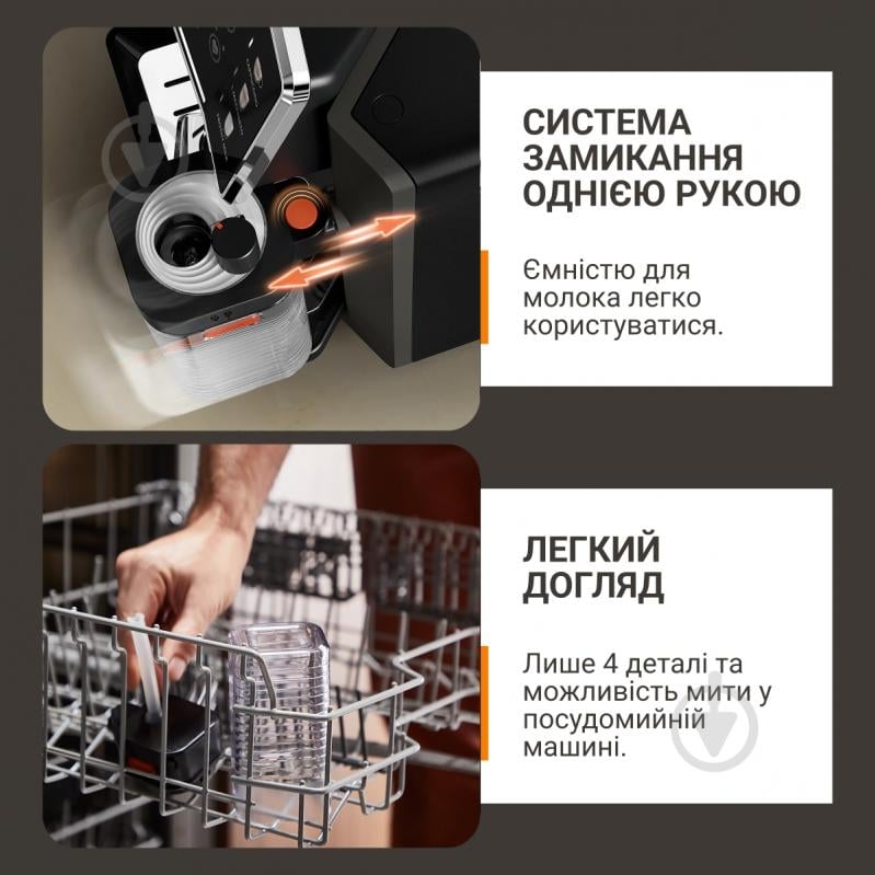 Кофемашина Krups Sensation Elite Hot & Cold EA918GE0 - фото 6