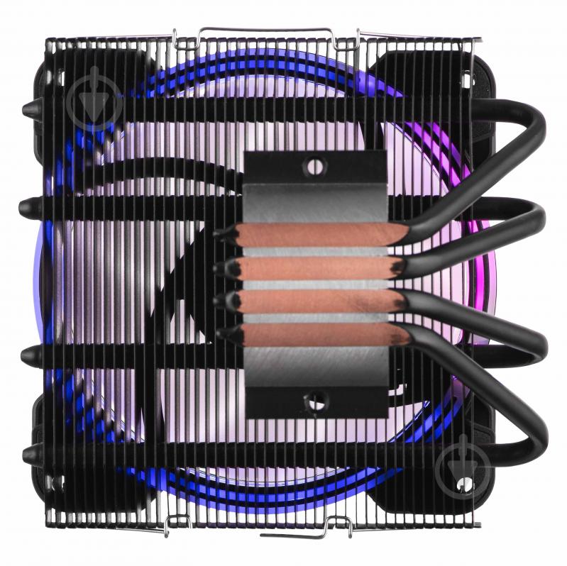 Процессорный кулер 2E Gaming Air Cool Black (AC120T4-ARGB) - фото 9 Процессорный кулер 2E Gaming Air Cool Black (AC120T4-ARGB) - фото 9
