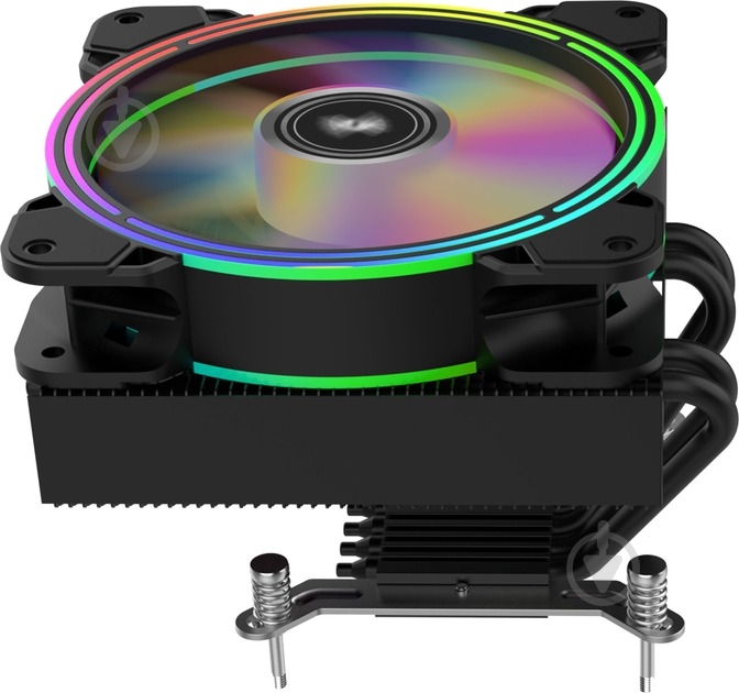 Процессорный кулер 2E Gaming Air Cool Black (AC120T4-ARGB) - фото 1 Процессорный кулер 2E Gaming Air Cool Black (AC120T4-ARGB) - фото 1