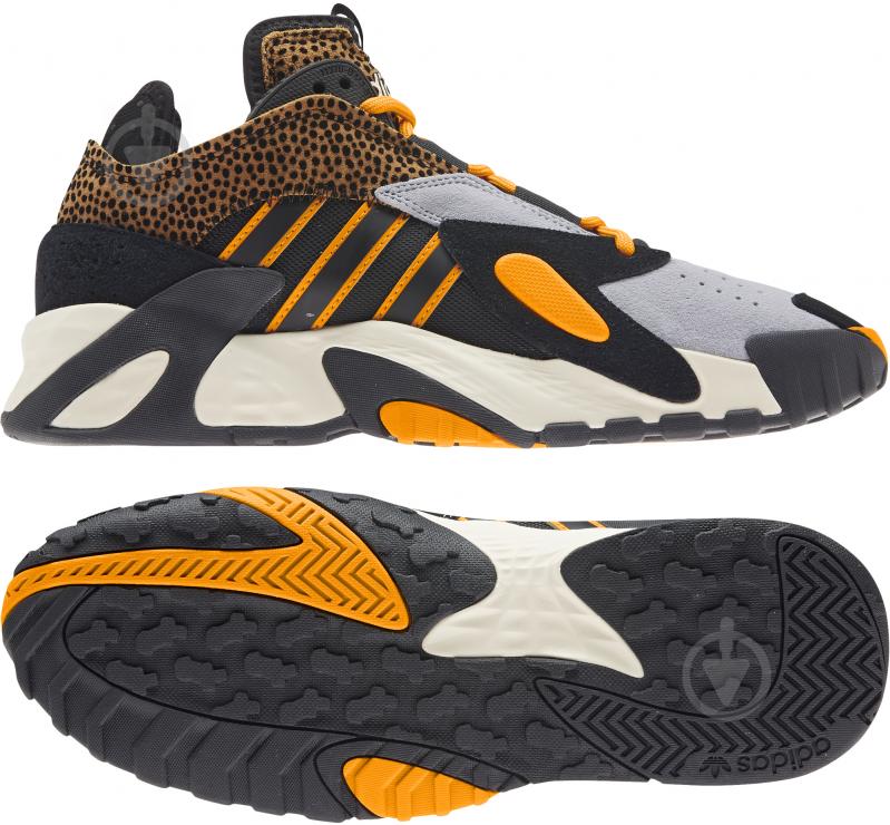 Кросівки чоловічі демісезонні Adidas STREETBALL FX9701 р.41 1/3 сірі - фото 4