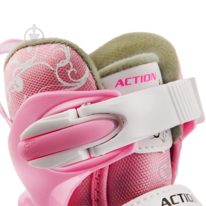 Комплект роликов Action PINKY PW117C6PW30905/26-29 р. 26-29 pink - фото 13