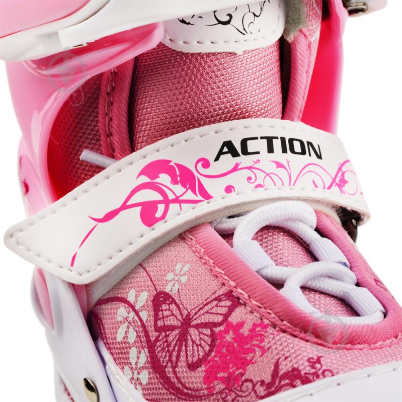 Комплект роликов Action PINKY PW117C6PW30905/26-29 р. 26-29 pink - фото 12