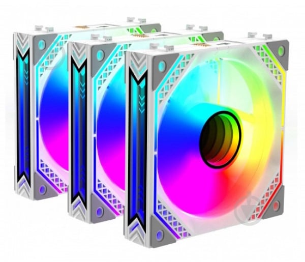 Корпусный кулер 2E GAMING Air Cool Magic Mirror ACF120MW-ARGB - фото 1 Корпусный кулер 2E GAMING Air Cool Magic Mirror ACF120MW-ARGB - фото 1