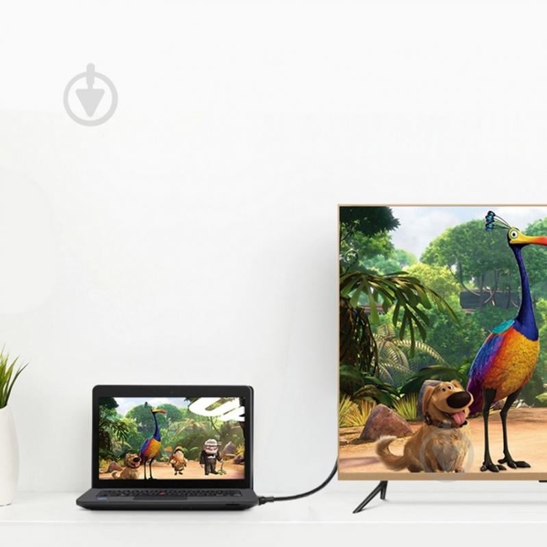 Дата-кабель UGREEN MD105 Mini DP to DP Cable (10477) 1,5 м black (10477) - фото 3