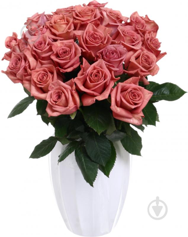 Роза Painted Barista 50 см коричневая (Нидерланды) - фото 2