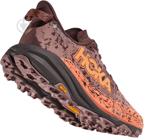 Кроссовки жіночі демісезонні Hoka SPEEDGOAT 6 GTX 1155151-SZQ р.37,5 темно-розовые - фото 5