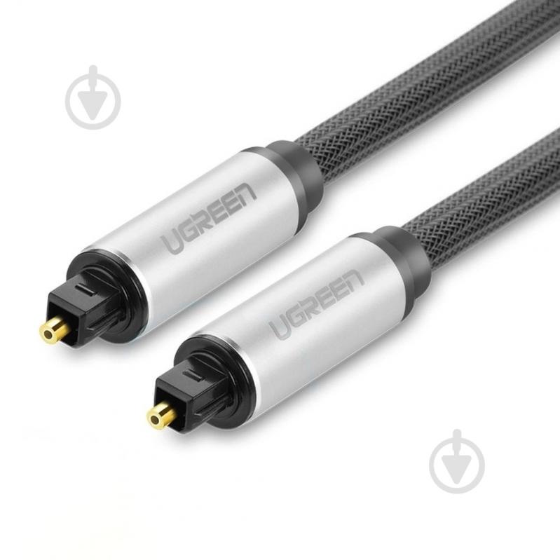 Кабель UGREEN AV108 Toslink Optical Audio Cable (10540) 2 м black (10540) - фото 1