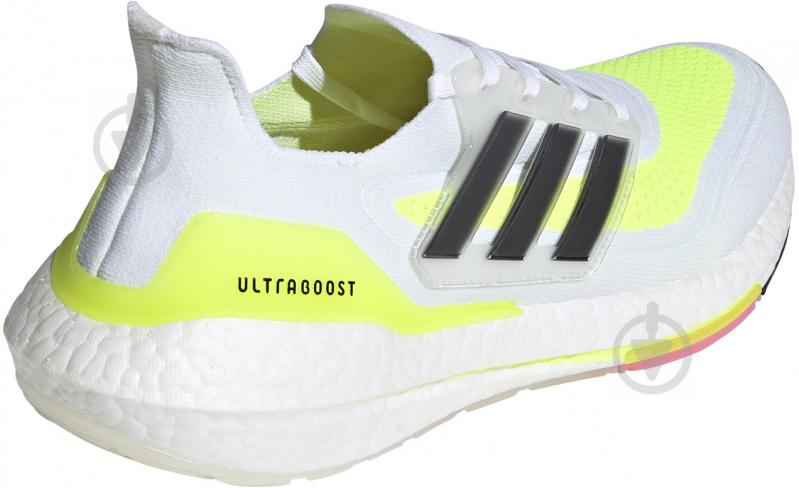 Кросівки чоловічі літні Adidas ULTRABOOST 21 FY0377 р.41 1/3 білі - фото 11