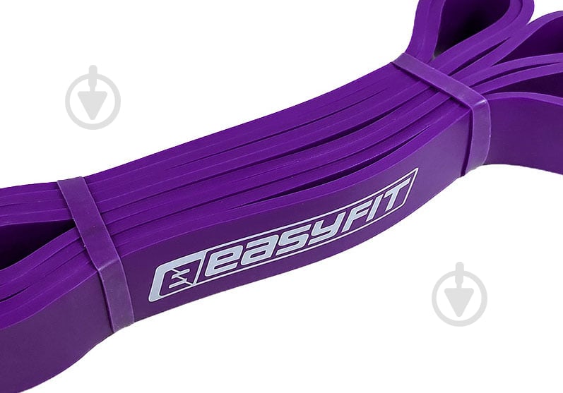 Петля для фітнесу EasyFit Power Bands для підтягувань 15-45 кг (EFPB1545-V) EF-2654 фіолетовий - фото 2