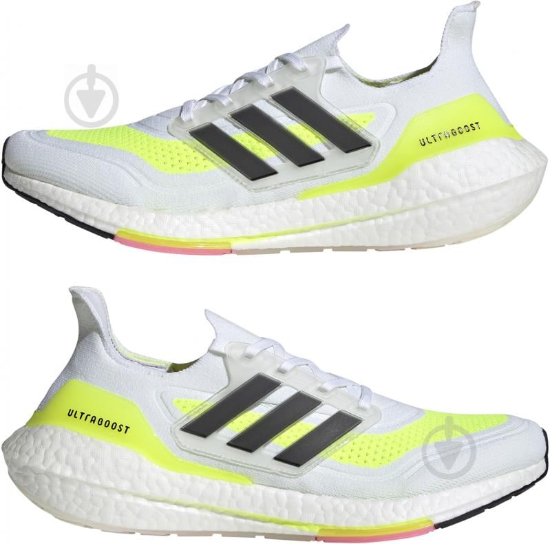 Кроссовки мужские летние Adidas ULTRABOOST 21 FY0377 р.42 белые - фото 5