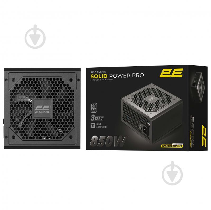 Блок питания 2E GAMING Solid Power Pro 2E-SP850BRSMII-120 850 Вт - фото 4 Блок питания 2E GAMING Solid Power Pro 2E-SP850BRSMII-120 850 Вт - фото 4
