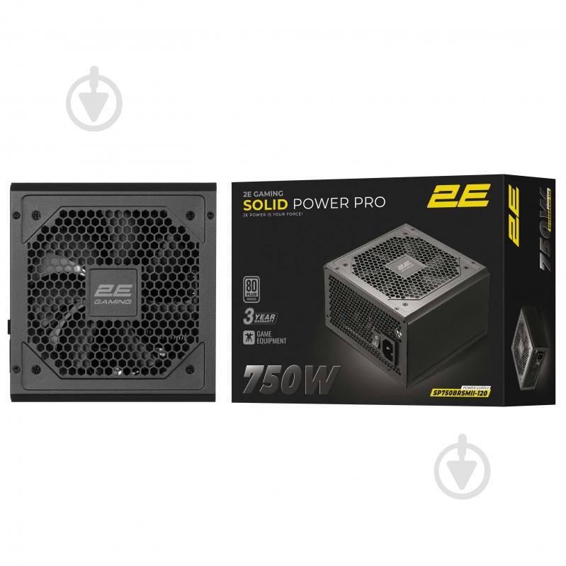 Блок питания 2E GAMING Solid Power Pro 2E-SP750BRSMII-120 750 Вт - фото 3 Блок питания 2E GAMING Solid Power Pro 2E-SP750BRSMII-120 750 Вт - фото 3